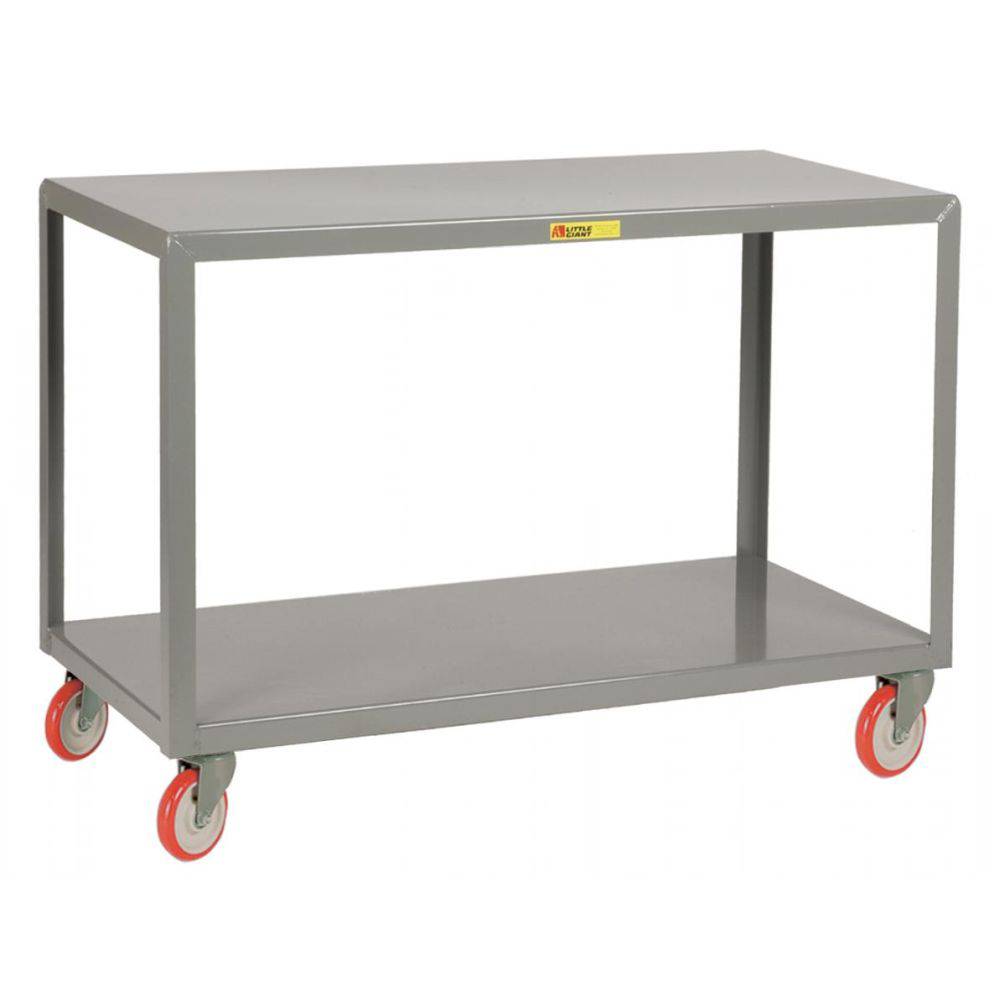 Mobile Table w/ Bottom Shelf | Source 4 Industries