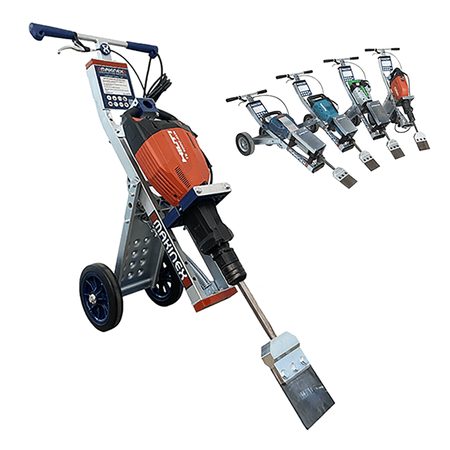 Makinex Jackhammer Trolley - Makinex