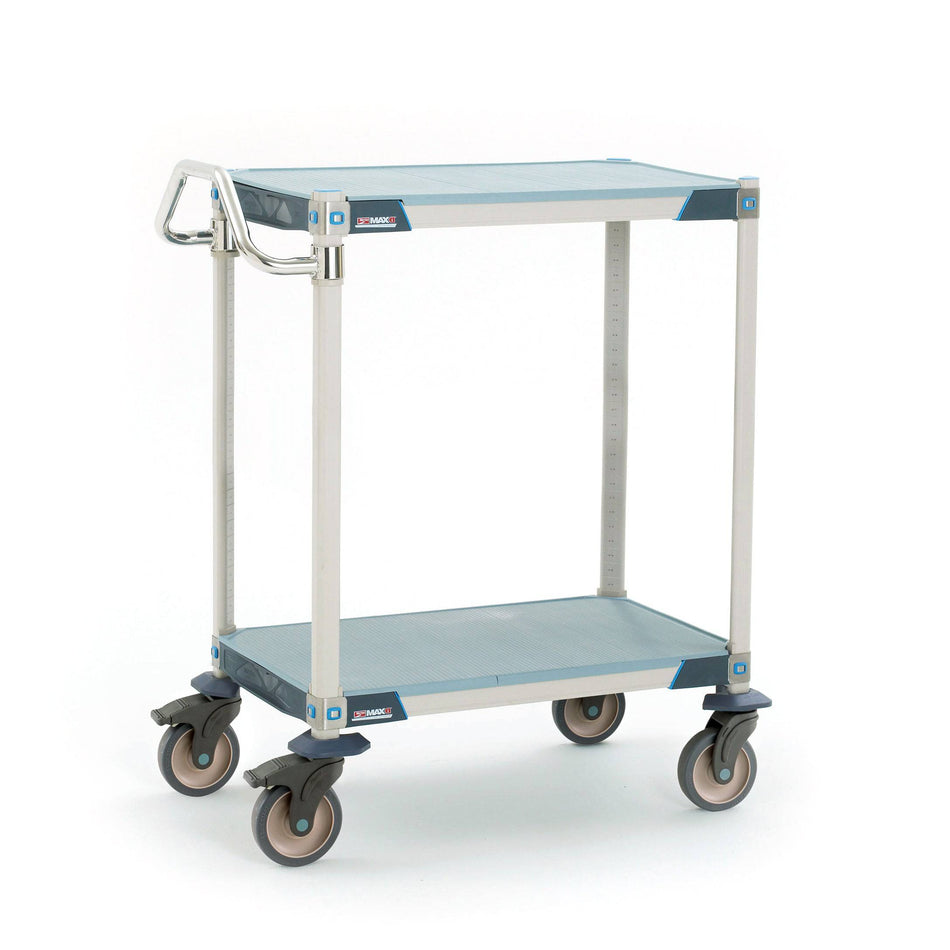 MetroMax i - 2 and 3-Shelf Industrial Polymer Shelving Lab Utility Cart - Metro