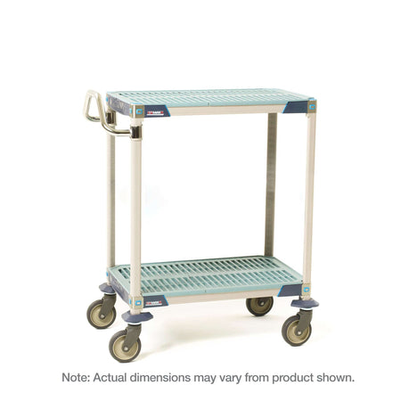 MetroMax i - 2 and 3-Shelf Industrial Polymer Shelving Lab Utility Cart - Metro