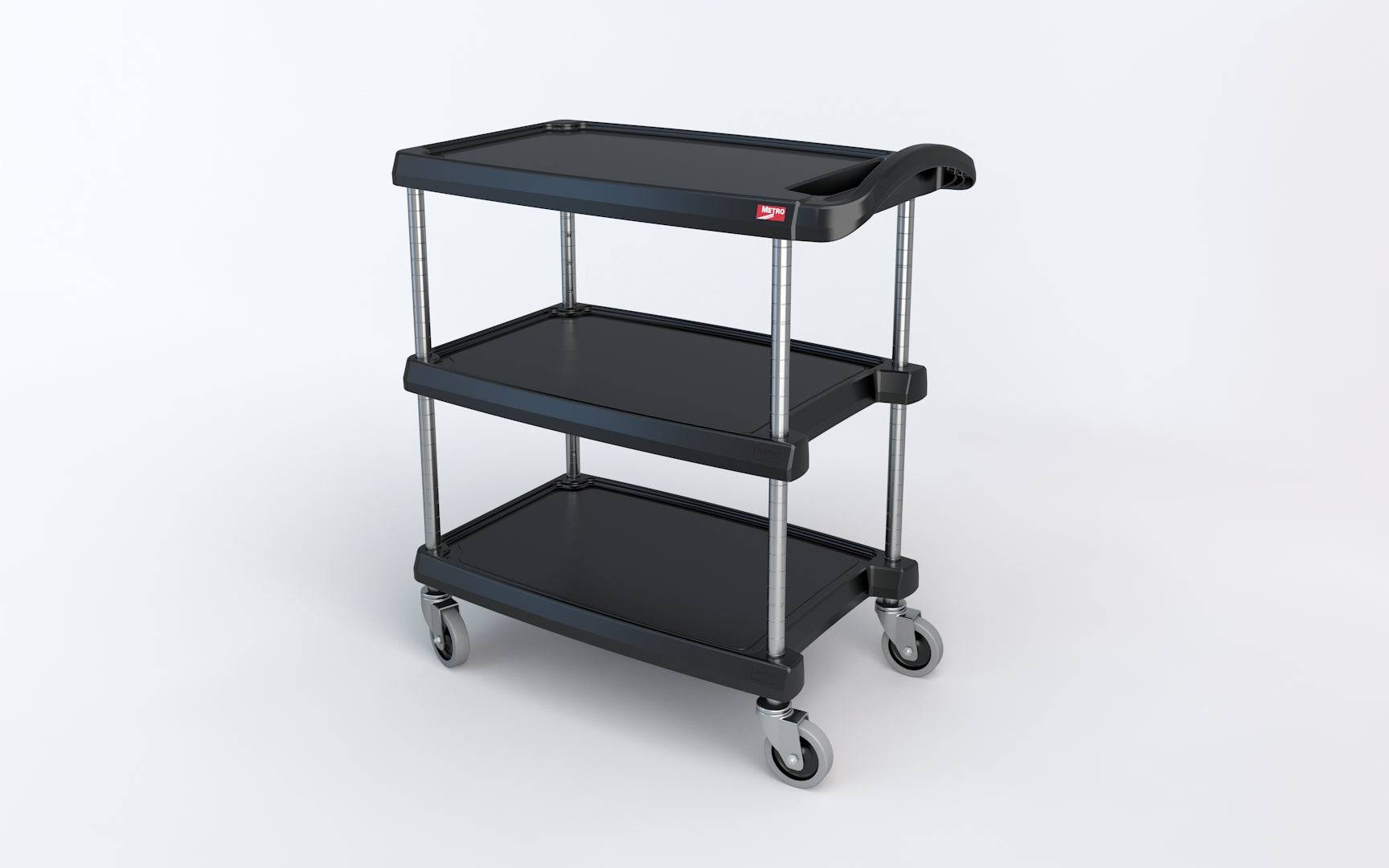 Metro - myCart Series 2- and 3-Shelf Utility Cart - Metro