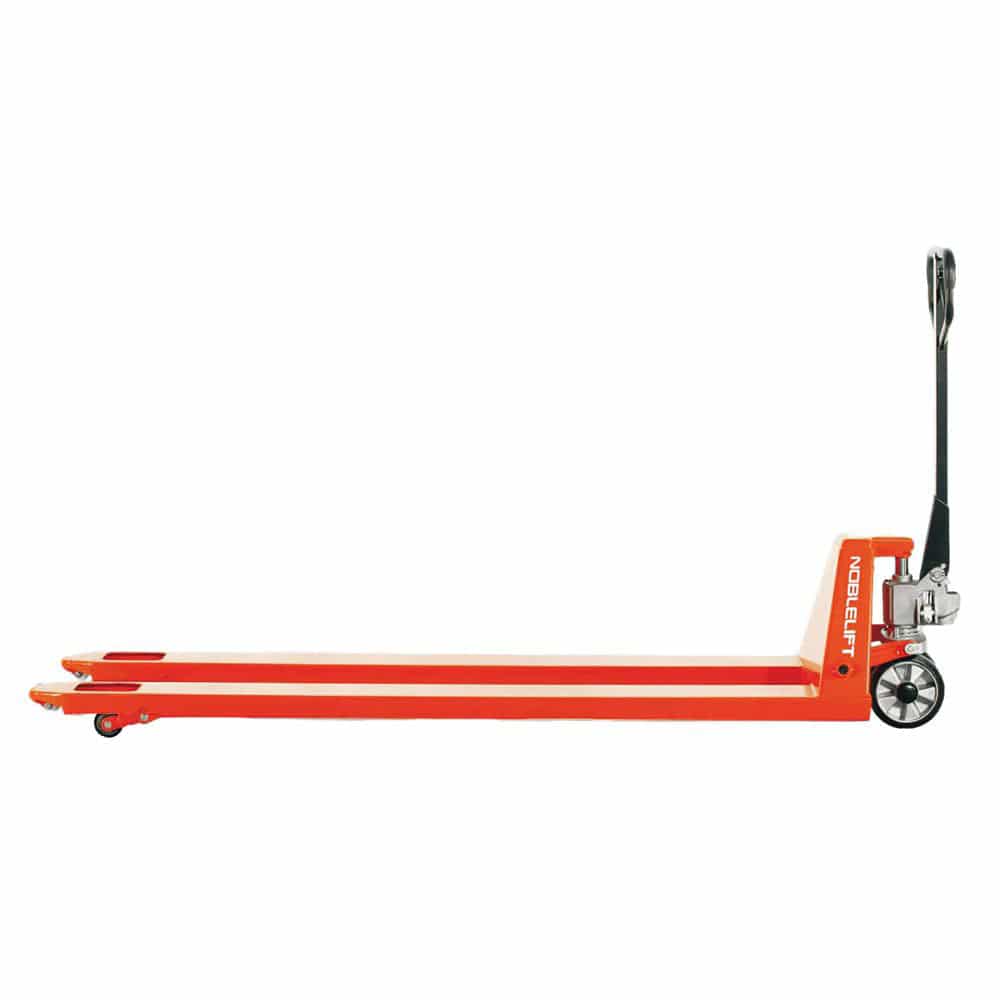 Extra Long Fork Pallet Jack - 27"W - Noblelift