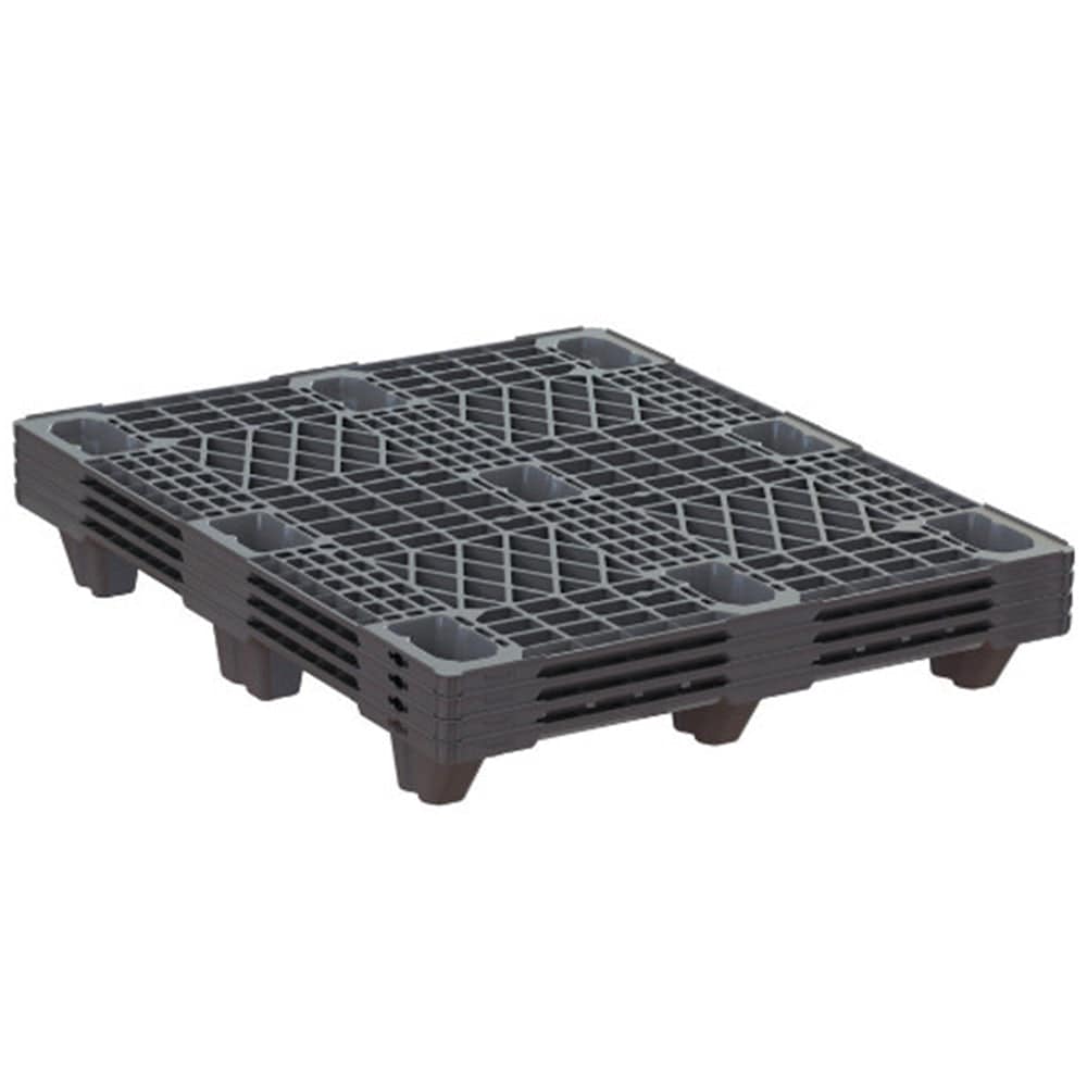 Nestable Plastic Pallet 48" x 40" - 3,300 lbs. Static Load - Nelson