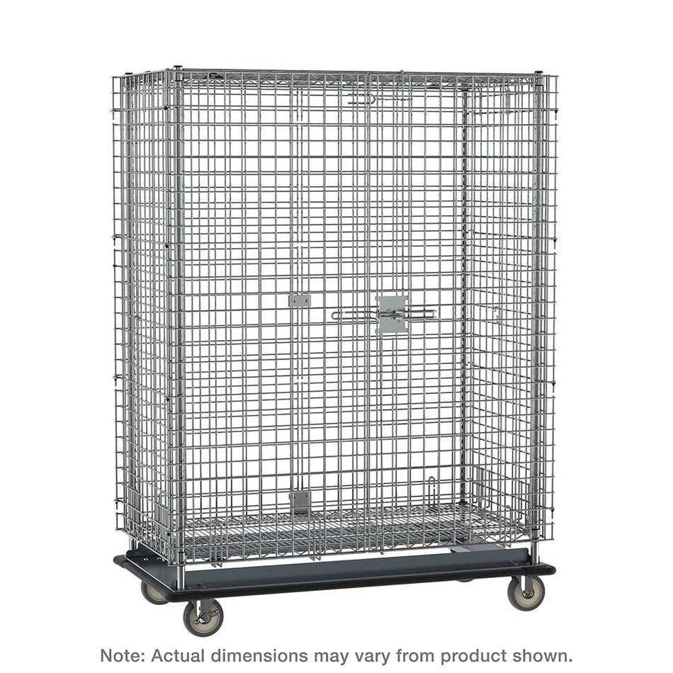 Metro qwikSLOT Heavy-Duty Mobile Security Shelving Unit - Metro