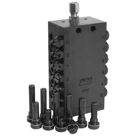 Metering Device W/ Combined Outlets - Lincoln Industrial