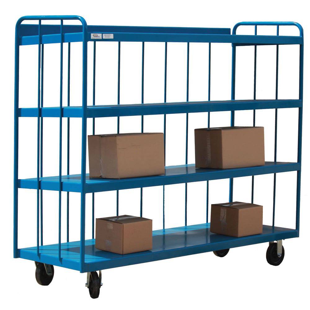 4 Shelf Stock Cart - Meco-Omaha