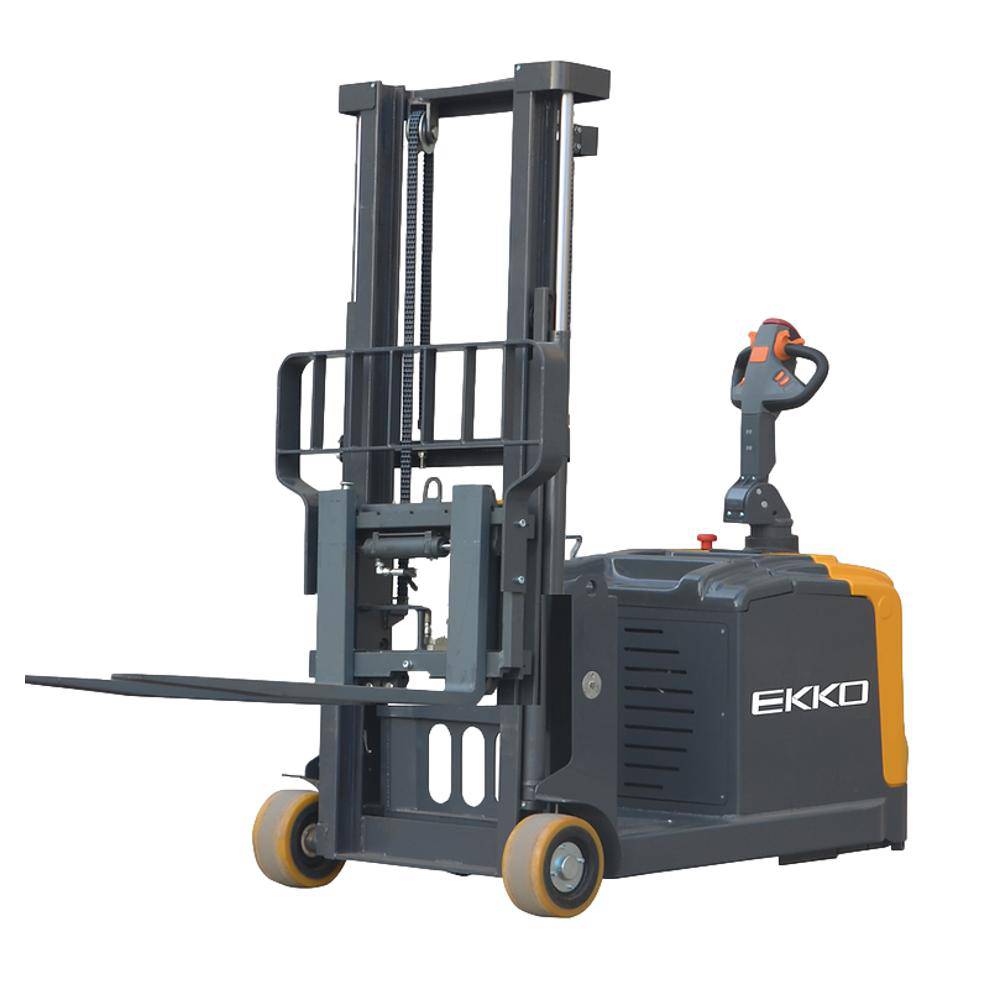 EKKO EK14 Counterbalanced Walkie Stacker 118" Height - 3300 lbs Capacity - Ekko Lifts