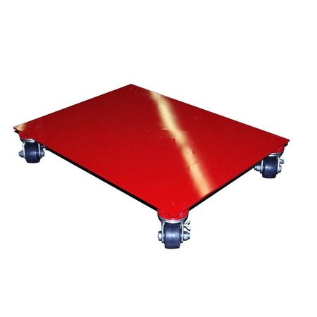 Individual Big Red Flush Top Dolly 24" x 32" - 3300 lb. Capacity - Merrick Machine