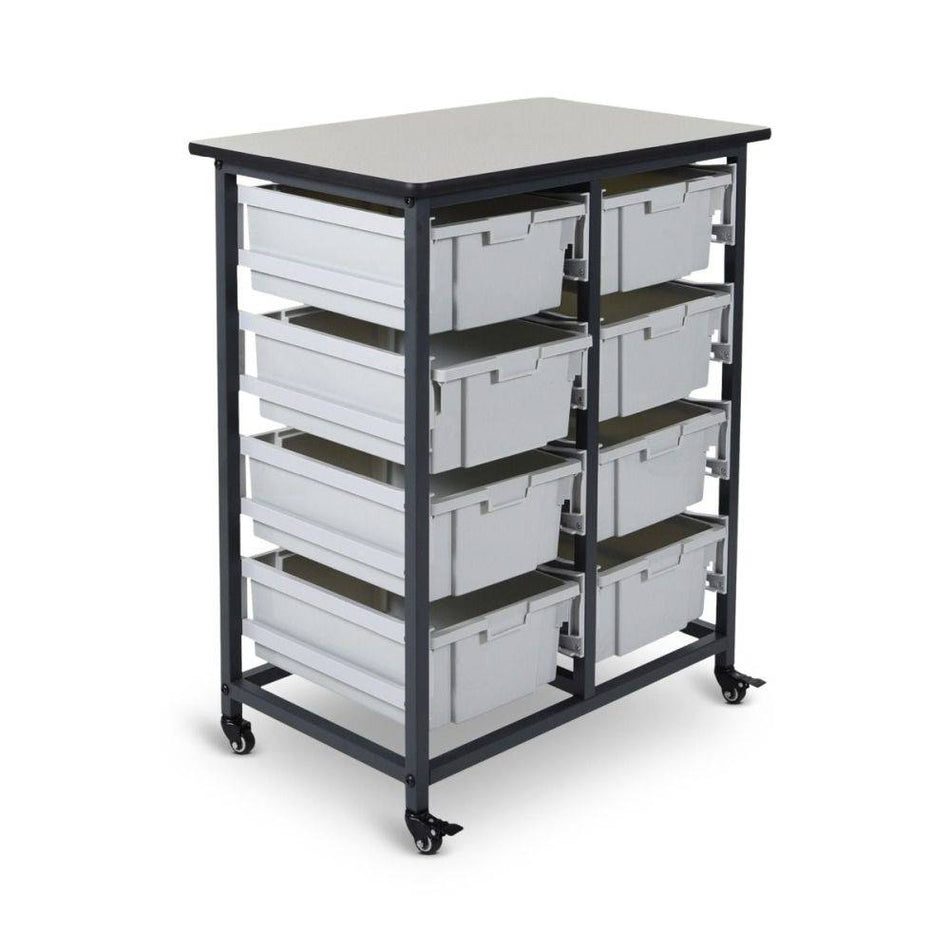 Mobile Bin Storage Unit (Large Bins) - Luxor