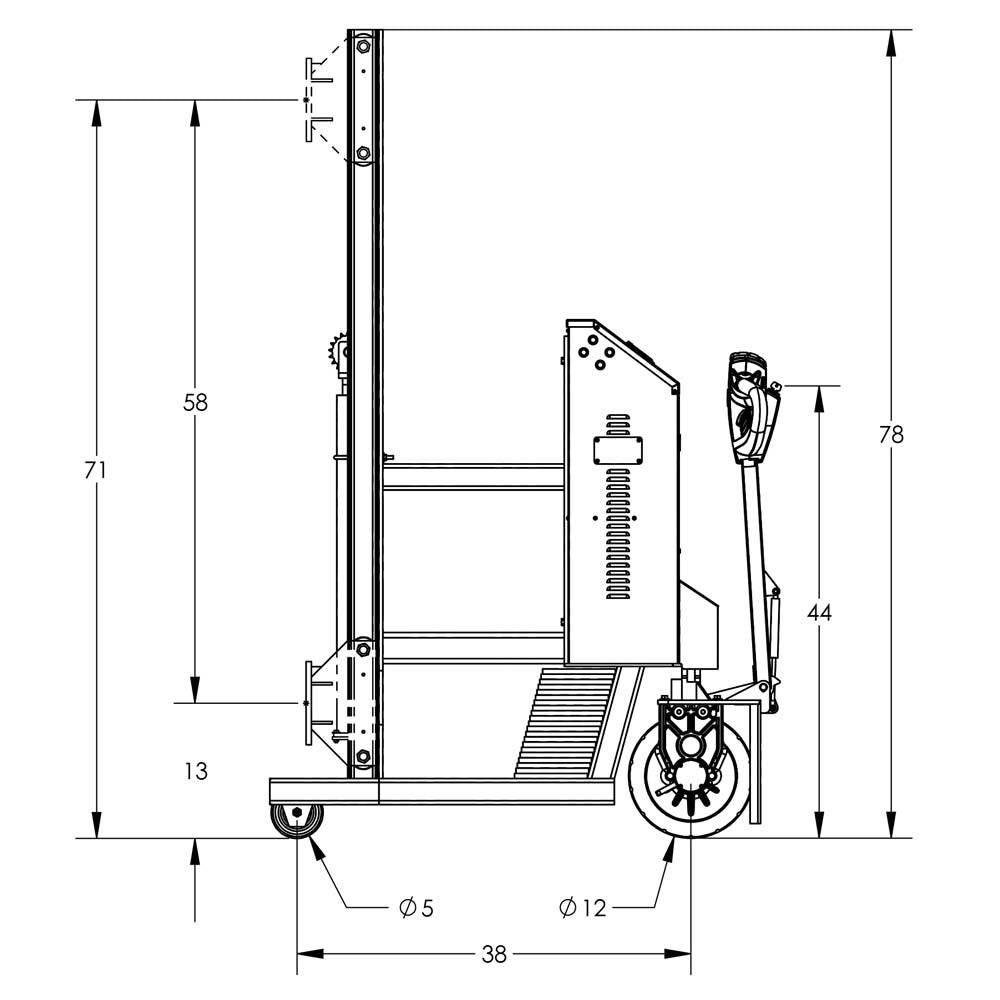 Valley Craft Steel Universal Lifts & Stackers - Valley Craft