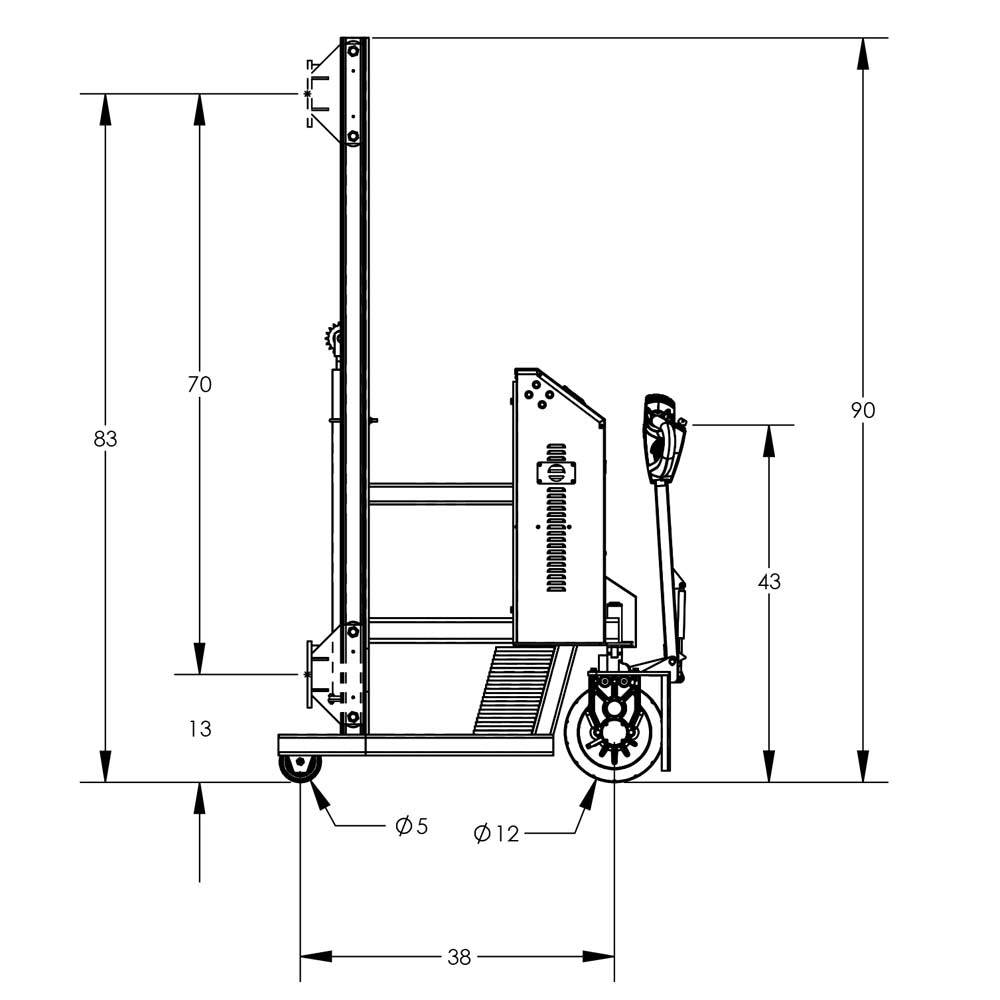 Valley Craft Steel Universal Lifts & Stackers - Valley Craft